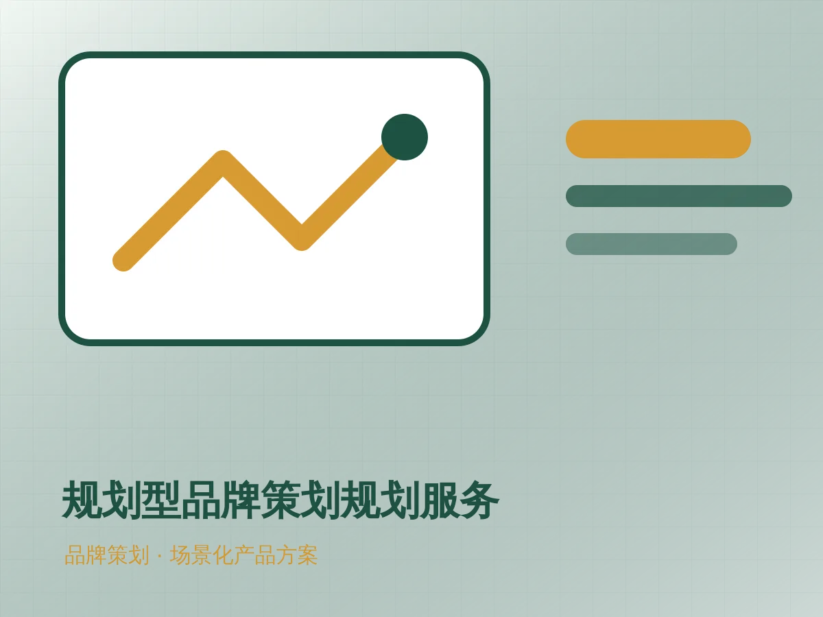 规划型品牌策划规划服务应用展示